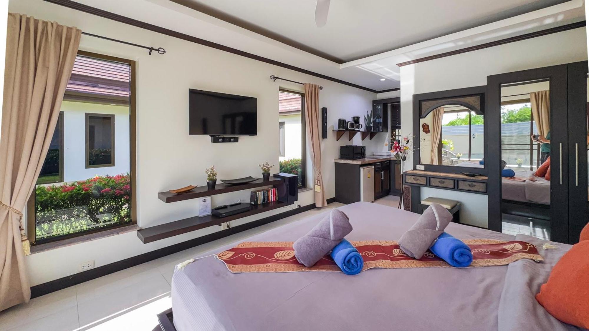 Garden Bungalows 4Br With Private Pool Ban Saiyuan Exterior photo