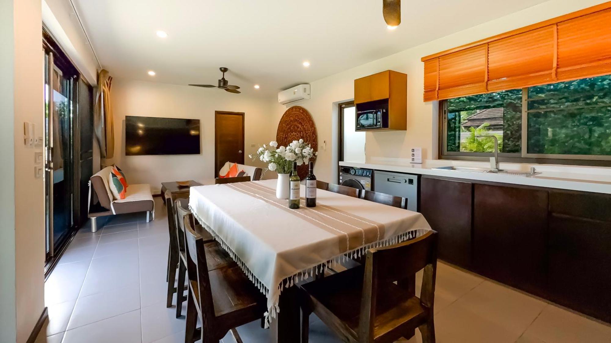 Garden Bungalows 4Br With Private Pool Ban Saiyuan Exterior photo